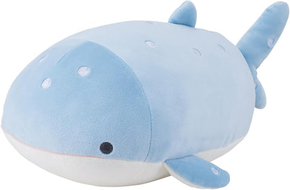 LIV HEART Marshmallow Animal Bolster cushion 38306-62 Whaleshark