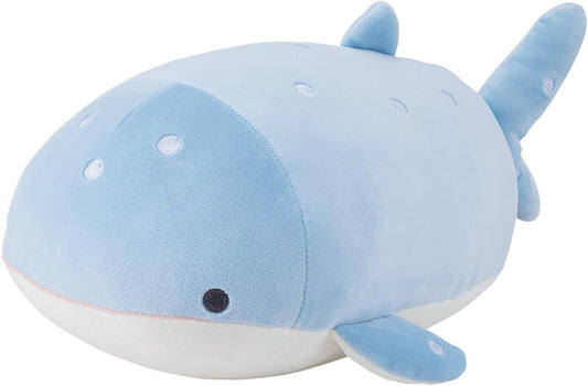 LIV HEART Marshmallow Animal Bolster cushion 38306-62 Whaleshark
