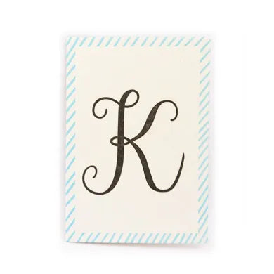 Alphabet Letter Breath Card