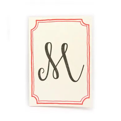 Alphabet Letter Breath Card
