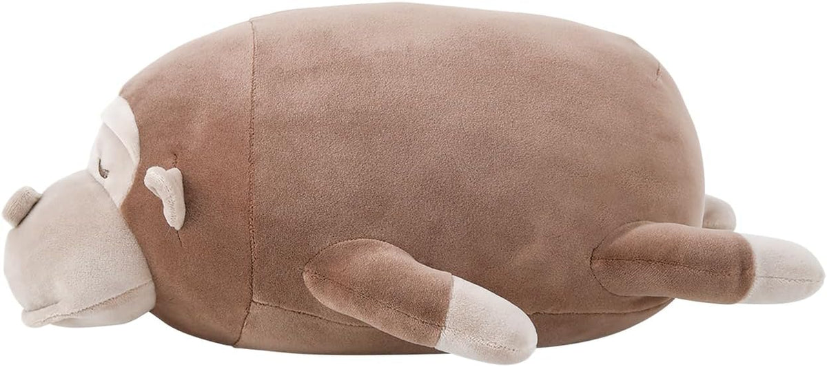 LIV HEART Marshmallow Animal Bolster cushion 48928-92 Gorilla