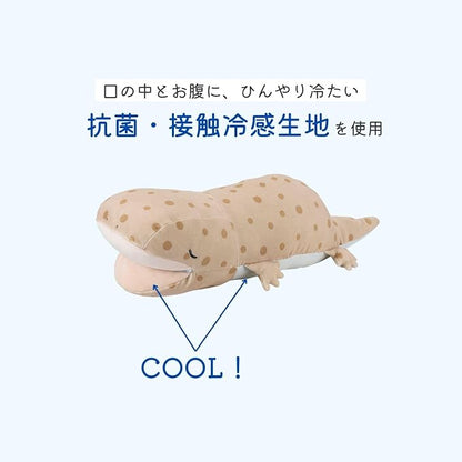 LIVHEART Cool Leopard Gecko Hug Pillow M