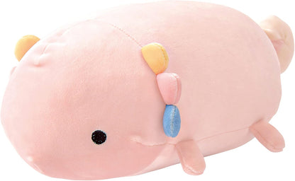 LIV HEART Marshmallow Animal Bolster cushion 48051-23 Axolotl