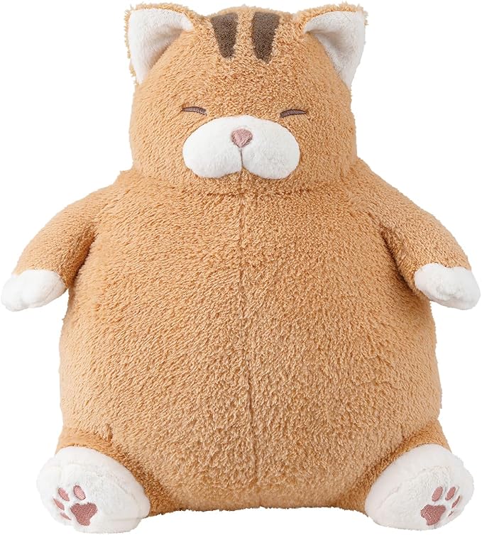 LIVHEART Hugging Pillow, Tabby Cat Salmon (L) 27721-42
