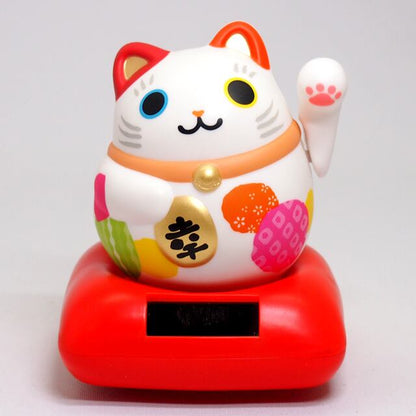 Solar Powered Maru Maru Happy Colorful Cat Version RC-15CP