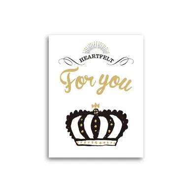 For You Letterpress Card