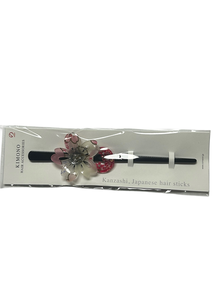 Noren Hair Claw Hair Accessory Hair Stick Pink