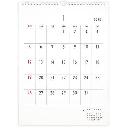 Greeting Life Wall Calendar 2025 C-1579-NT