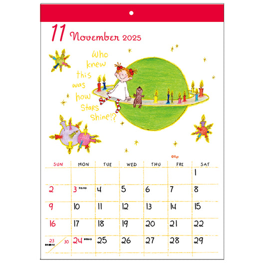 Greeting Life Wall Calendar 2025 C-1584-RY