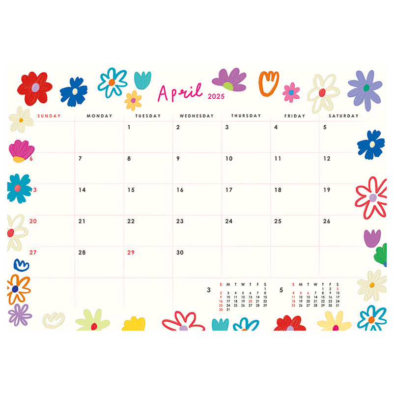 Greeting Life Desktop Calendar 2025 C-1594-MM