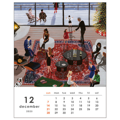 Greeting Life Desktop Calendar 2025 C-1602-YN