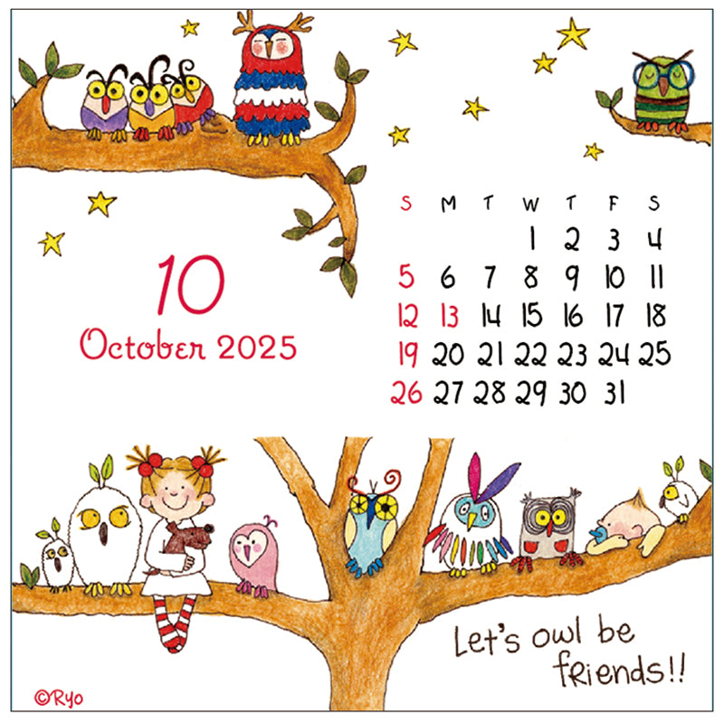 Greeting Life Desktop Calendar 2025 C-1611-RY