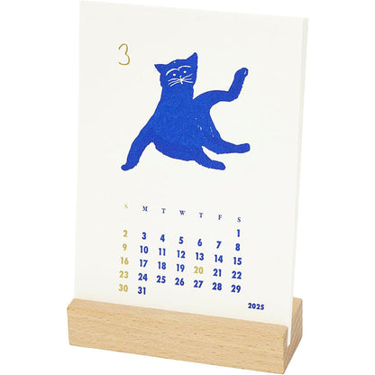 Greeting Life Letterpress Stand Calendar 2025 C-1614-SH