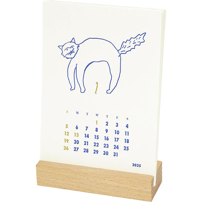 Greeting Life Letterpress Stand Calendar 2025 C-1614-SH