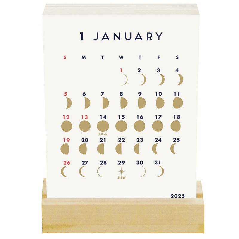 Greeting Life Letterpress Stand Calendar 2025 C-1617-MM