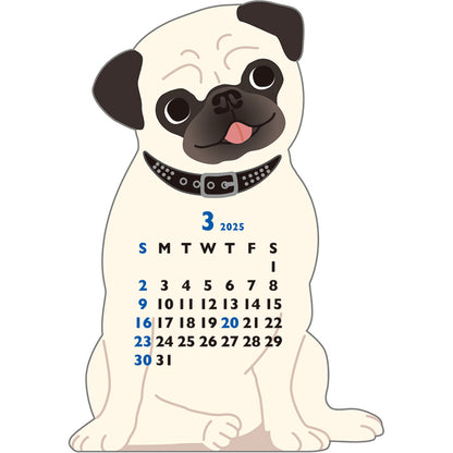 Greeting Life Animal Diecut Calendar Mini 2025 C-1621-ET