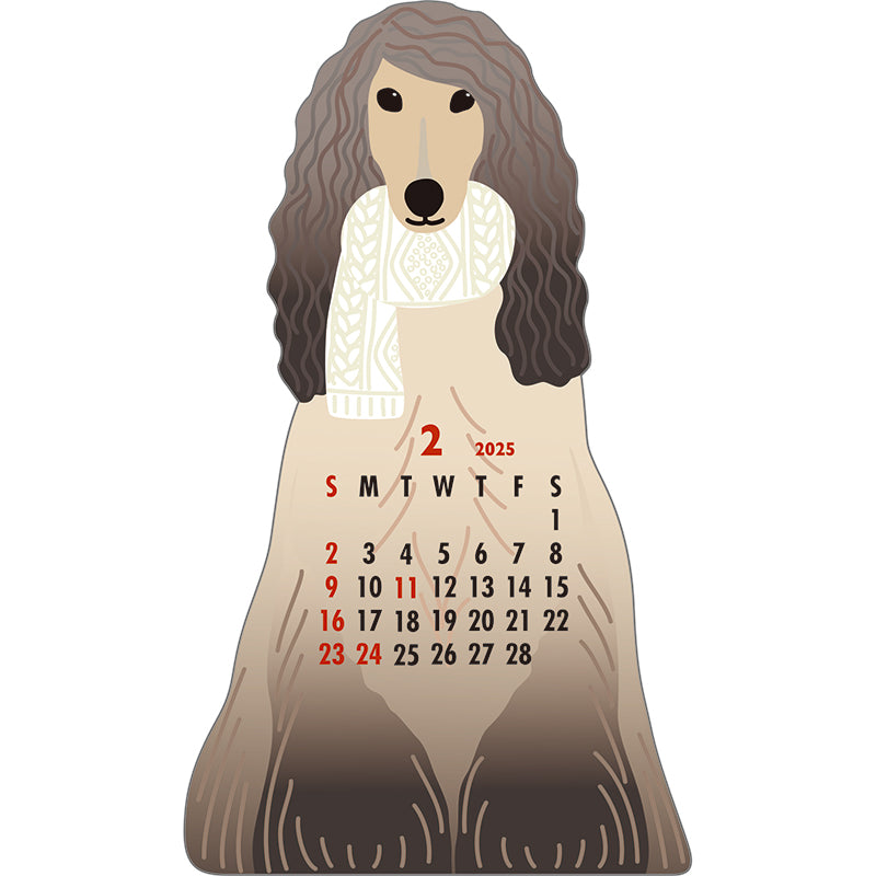 Greeting Life Animal Diecut Calendar 2025 C-1635-ET