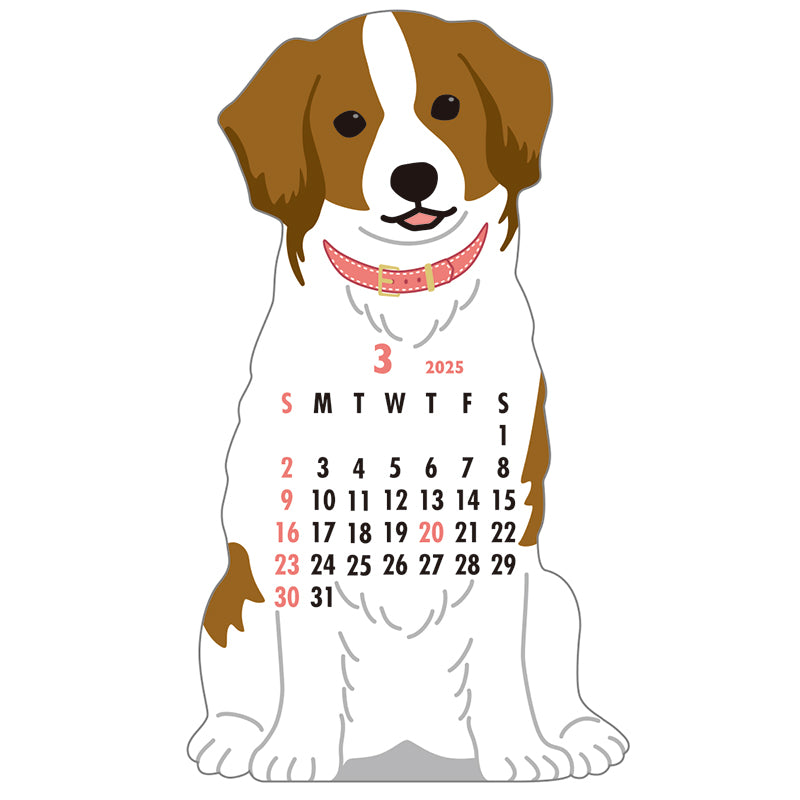 Greeting Life Animal Diecut Calendar 2025 C-1636-ET