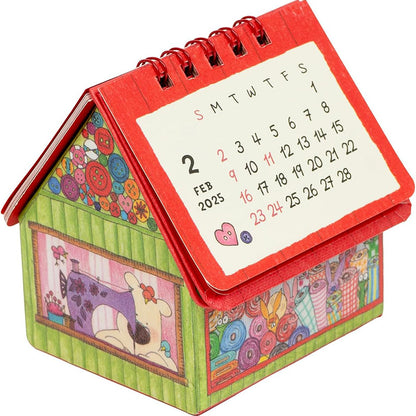 Greeting Life House box Calendar 2025 C-1656-RY