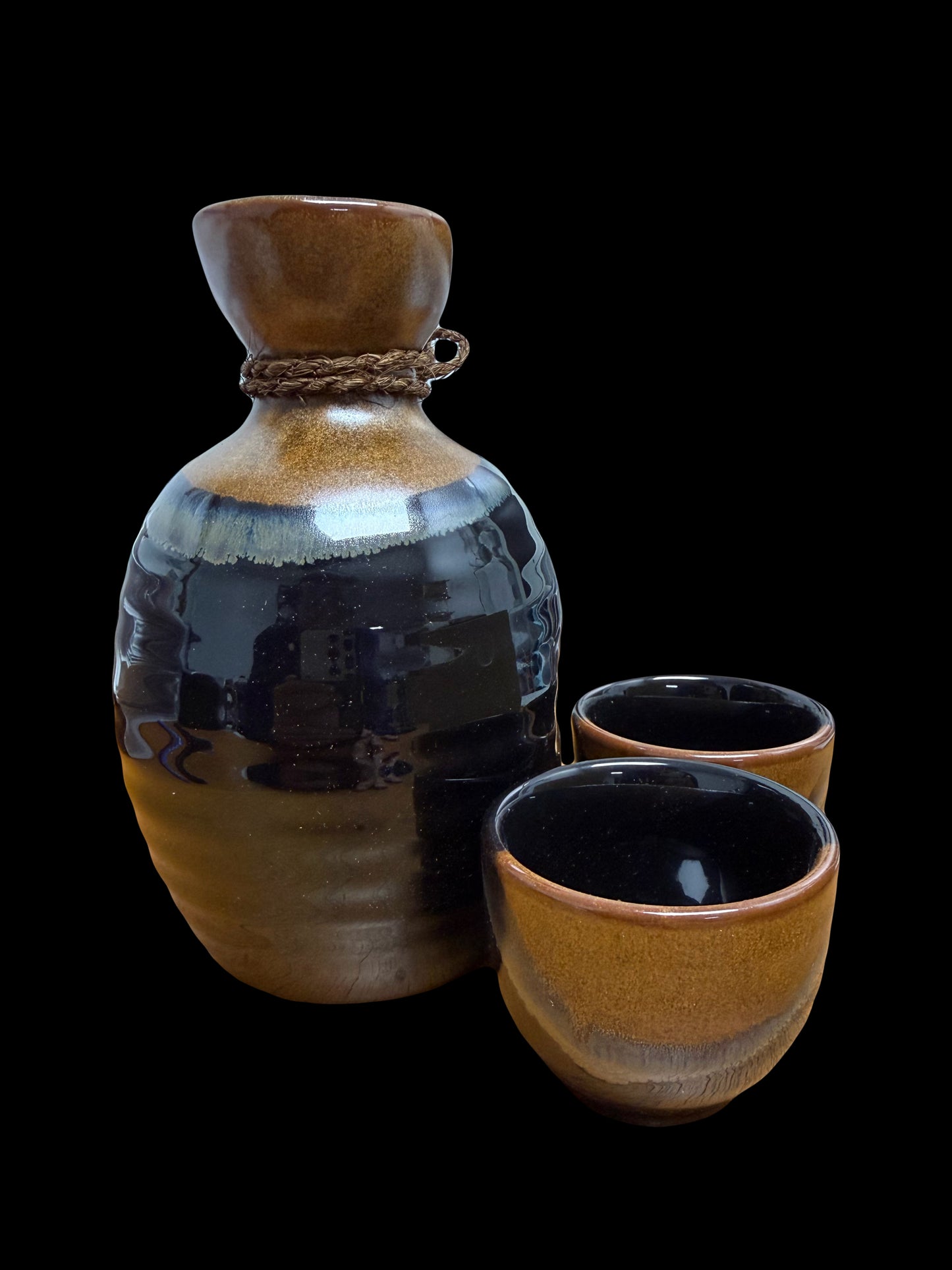Sake 3sets Black circle