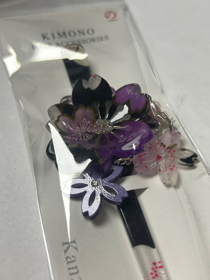 Hairpin 866 Sakura Sakura Hairpin Purple