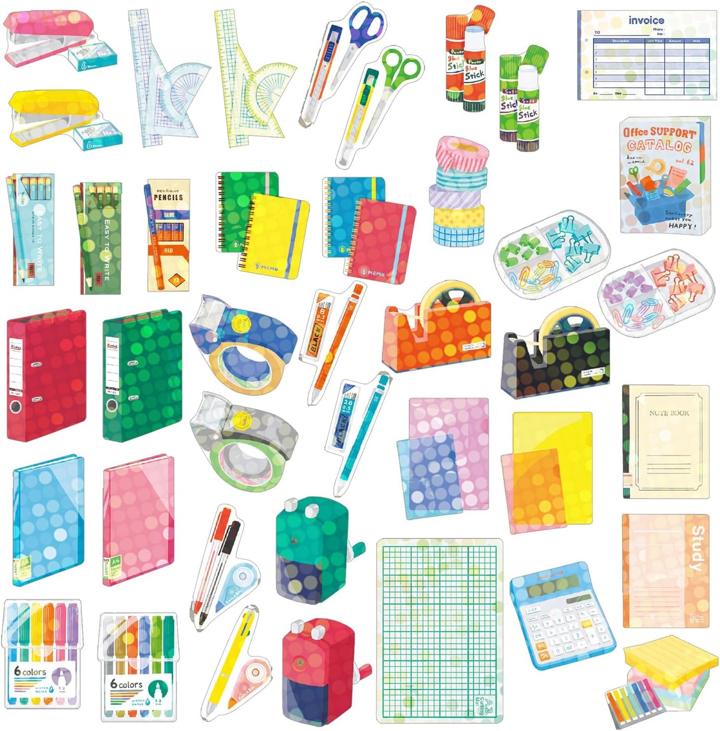 Hako Sticker Office Supply GLCK-62