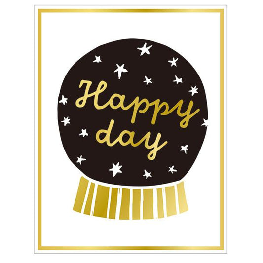 Greeting Life Letterpress Mini Card Chic KK-37