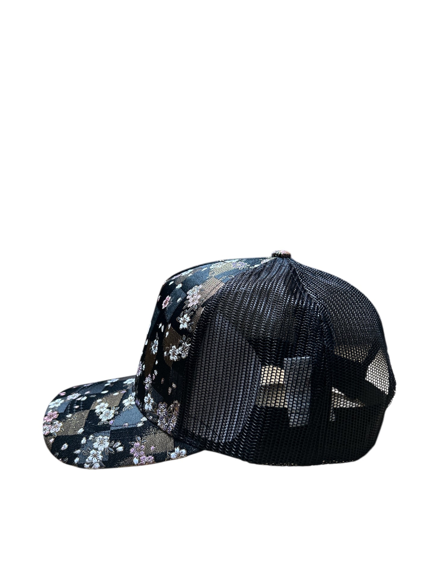 Kinran Mesh Cap Checkered Gold