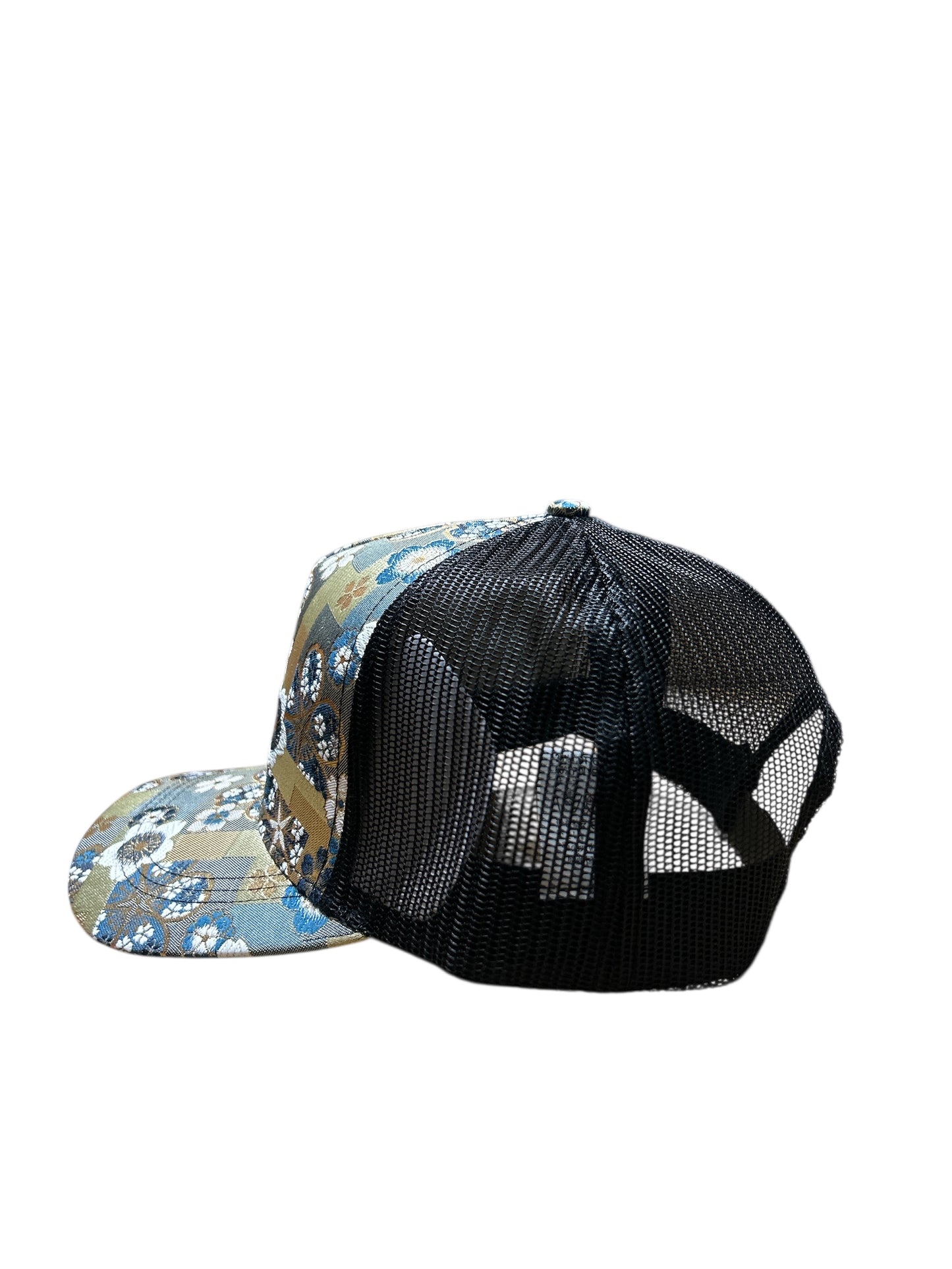 Kinran Mesh Cap Plaid Cherry Silver