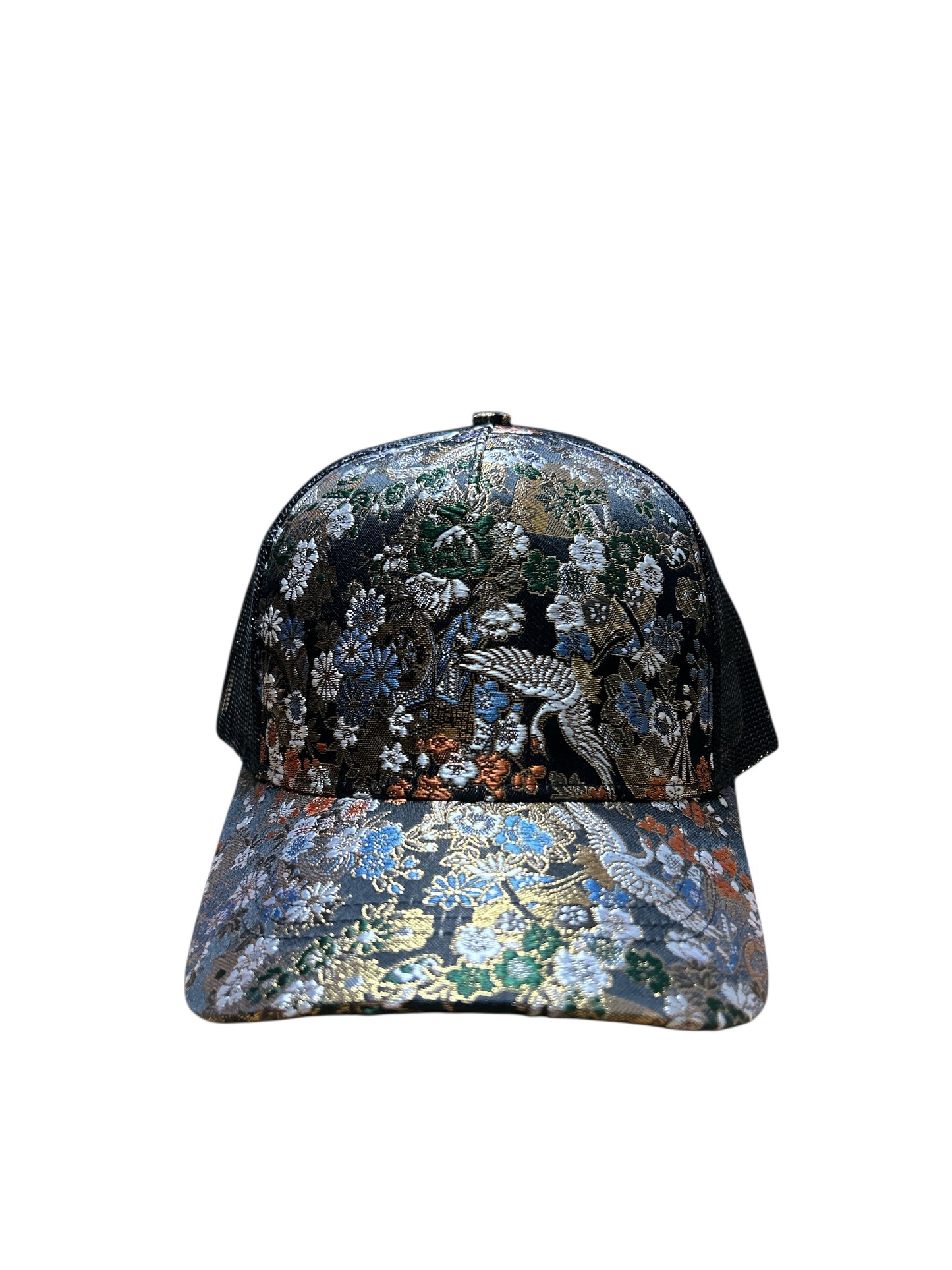 Kinran Mesh Cap Crane Black