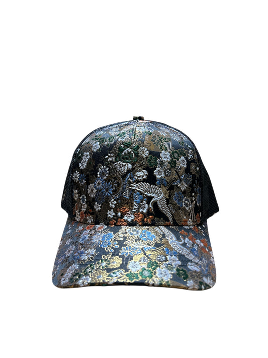 Kinran Mesh Cap Crane Black