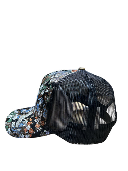 Kinran Mesh Cap Crane Black