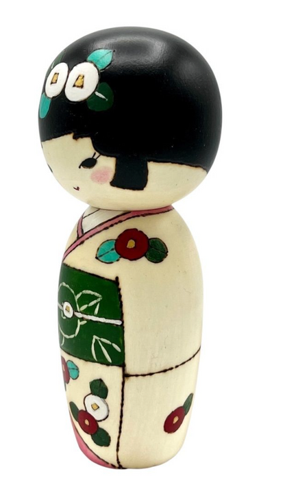 Modern Kokeshi Doll by Izumi Oki