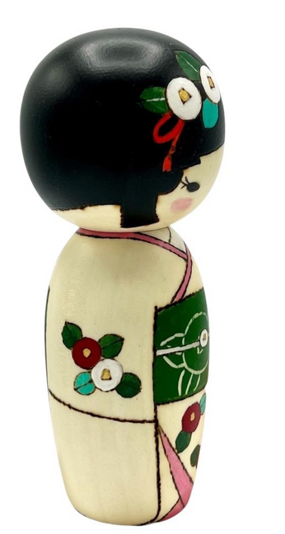 Modern Kokeshi Doll by Izumi Oki