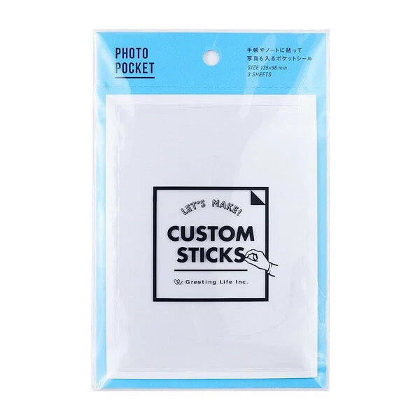 Greeting Life Custom Sticks Photo Pocket Stickers Teen Diary