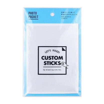 Greeting Life Custom Sticks Photo Pocket Stickers Teen Diary