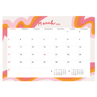 Greeting Life Desktop Calendar 2024 C-1511-MM