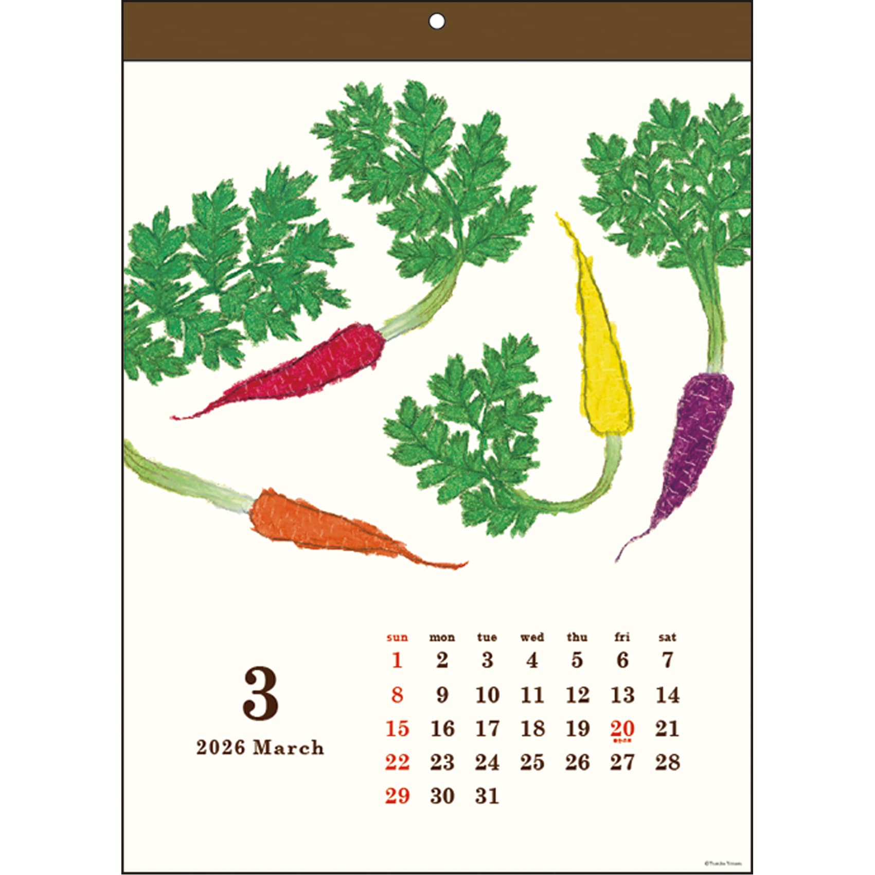 2026 Wall Calendar by Yusuke Yonezu – JAPANWAVE