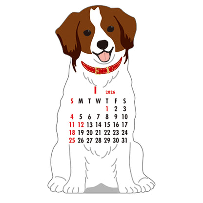 2026 Calendar-Animal Die Cut - Kooikherhondje
