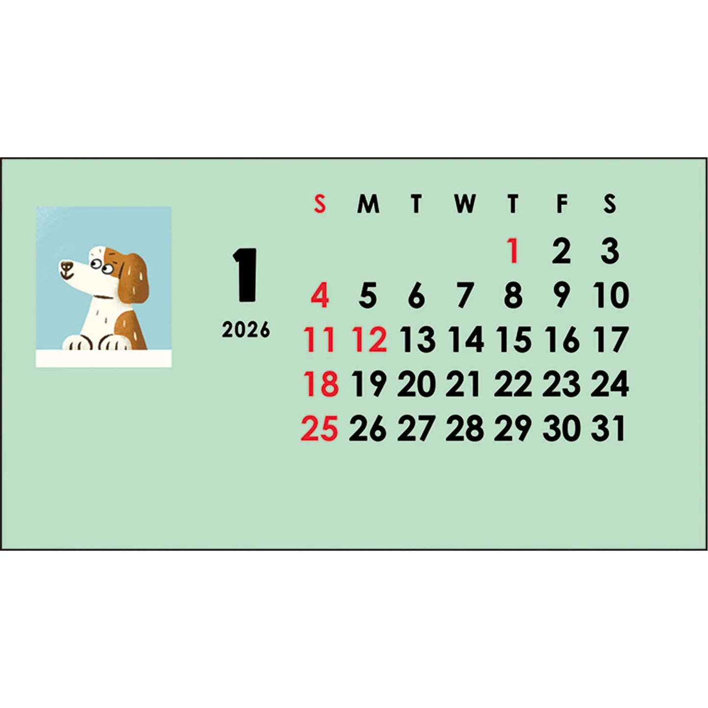 2026 Car Box Calendar Okataoka