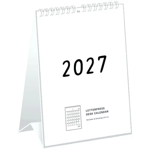 2027 Desk Calendar - Noritake