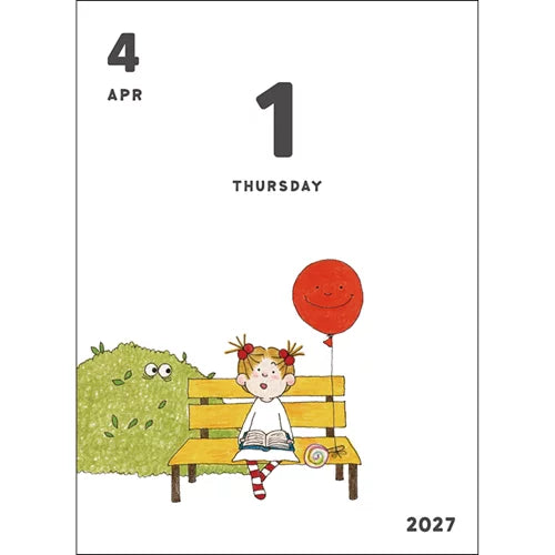 2027 Wall Calendar - Coco-chan