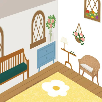 2027 House Box Calendar - Flower