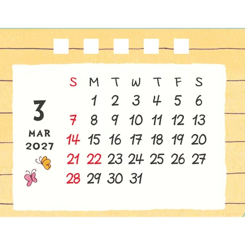 2027 House Box Calendar - Coco