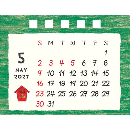 2027 House Box Calendar - Coco