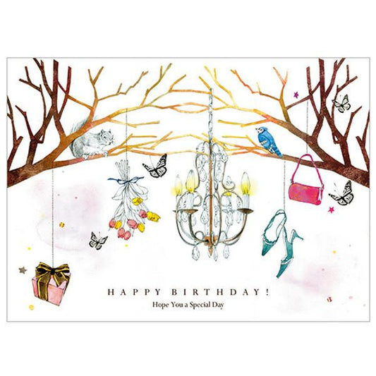 japanwave Tegami Birthday Greeting Card