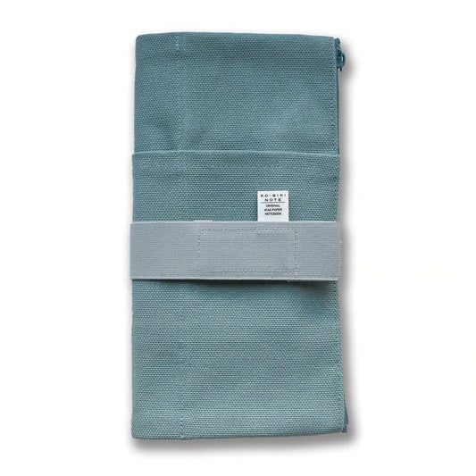 RO-BIKI NOTE CANVAS COVER Vintage Blue