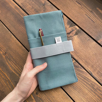 RO-BIKI NOTE CANVAS COVER Vintage Blue