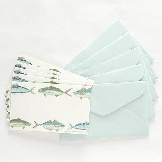 Greeting Life Kahoko Sodeyama Name Card Set Series SD31-34