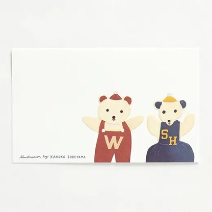 Greeting Life Kahoko Sodeyama Name Card Set Series SD31-34